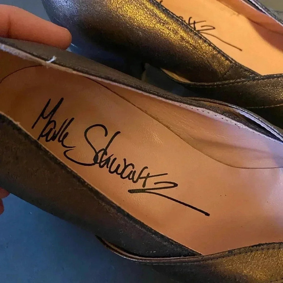 Mark Schwartz Leather Vintage Heels - Picture 6 of 8